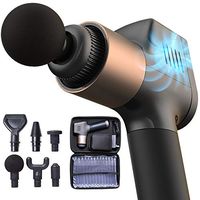 Massage Gun Deep Tissue Percussion Muscle Massager for Pain Relief,Handheld Portable Electric Full Body Professional Massager for Athletes Super Power Quiet Fascial Gun