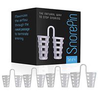 Anti Snoring Nose Vents - Best Sleep Solution for Instant Relief Snore Stopper Sleeping Aid to Ease Breathing Men and Woman by SnorePin (4 Sizes)