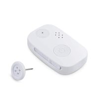 Ceepko Mini GPS Tracker for Kids, Button GPS Tracker with Precise Positioning, Voice Call, Trajectory Tracking, Electronic Fence Warning, Emergency Dialing