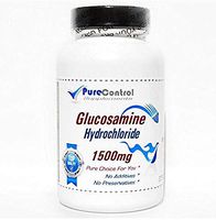 Glucosamine Hydrochloride 1500mg // 100 Capsules // Pure // by PureControl Supplements