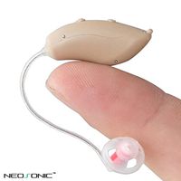 Neosonic Hearing Amplifier Mini RIC, Very Small Yet Powerful Digital Device to Aid and Assist Hearing for Adults and Seniors (Right)