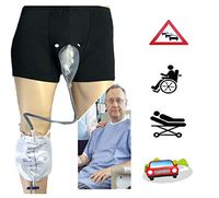 Whryspa Adult Urine Drainage Bag Urine Collector Portable Removable Reusable Incontinence Underpants Comfort Breathable Urine Collector,XXL