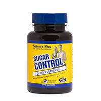 NaturesPlus Sugar Control Dieter's Companion - 60 Vegetarian Capsules - Amino Acid, Mineral & Herb Supplement - Curbs Sugar Cravings - Gluten-Free - 60 Servings
