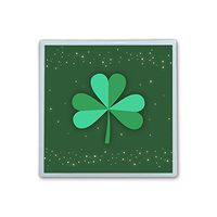 Contact Lens Box Holder Container Case Storage Eyecare Kit -Clover