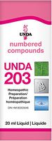 UNDA - UNDA 203 Numbered Compounds - Homeopathic Preparation - 0.7 fl. oz.
