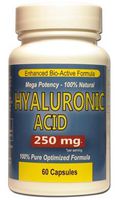 Hyaluronic Acid 250 mg Mega Strength 60 Capsules