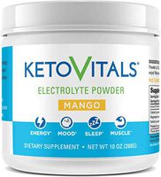 Keto Vitals Electrolyte Powder | Keto Friendly Electrolytes with Potassium, Magnesium, Sodium & Calcium | Keto Electrolytes Supplement Energy Drink Mix | Zero Calorie | Zero Carb | Sugar Free