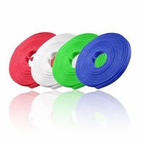 Bheema 10M 12mm Braided Expandable Wire Gland Sleeving High Density Sheathing - White