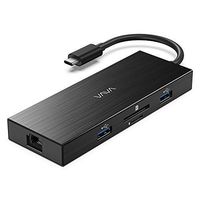VAVA 8-in-1 USB C Hub with 1 Gbps Ethernet Port, 100W Pd Charging Port, 4K HDMI Port, SD/TF Card Reader, USB 3.0 Port for MacBook & USB C Laptops (Black)