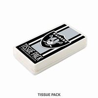Worthy Promo NFL Oakland Raiders Party Favors & Party Supplies Tissue Packs 10-Pack