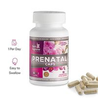 Prenatal Vitamins, One A Day - 90 Veggie Capsules - Pregnancy Multivitamin with Folate (DFE Folic Acid), Vitamin A, C, D, E, B1, B2, B3, B6, B12, Calcium, Iron, Zinc, Biotin and More