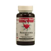 Kroeger Herb Resveratrol Six, 60 Count