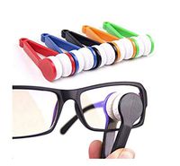 LASSUM 5 PCS Mini Sun Glasses Eyeglass Microfiber Spectacles Cleaner Soft Brush Cleaning Tool Microfiber Eyeglasses Cleaner Cleaning Clip