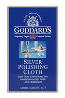 Goddard's Silver Polishing Cloth, 17.5"L x 13"W, Blue, 1-Piece Cleaning Cloth