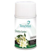 Timemist Metered Dispenser Country Garden Refill - Aerosol - 6000 ft³ - 6.6 fl oz (0.2 Quart) - Country Garden - 30 Day - 12 / Carton - Long Lasting, Odor Neutralizer