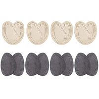 Metatarsal Pads Gel Ball of Foot Cushions Comfort Shoe Inserts for High Heels-8 Pairs Soft Reusable Forefoot Pads for Women Shoe Rapid Pain Relief