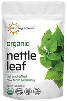Organic Nettle Leaf, Dried Cut and Sifted, Raw from Germany, All Natural, Non-GMO, No Gluten, 1.5 Pound