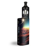 Skin Decal Vinyl Wrap for Aspire Zelos 50W starter Kit Vape stickers skins cover/ moon planet eclipse clouds