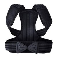 BrilliStar Back Brace Posture Corrector - Spine and Back Support, Providing Pain Relief for Neck Back Shoulders Adjustable and Breathable Back Brace Posture Corrector for Men and Women（L）