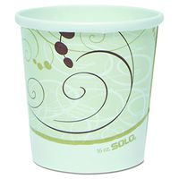 Solo H4165-J8000 16 oz Symphony Flexstyle DSP Paper Food Container (Case of 500)