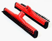 Harrier Hardware 14-Inch Combo Floor Scrubber Brush & Squeegee - 2 Pack
