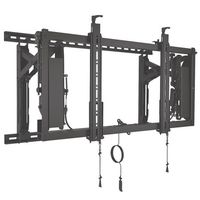 Chief LVS1U ConnexSys Video Wall Landscape Mounting System with Rails, 150 lb Weight Capacity, 21.8" H x 35.5" W x 4.0" D, Black