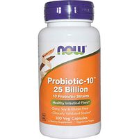 Now Probiotic-10 25 Billion,100 Veg Capsules