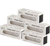 Ear Thermometer Disposable Probe Cover, High Precision Digital Thermometers Protective Jacketed, Non-Contact Prevent Infection Thin Membrane,100 PCS Refill Caps for All Braun ThermoScan Models