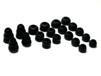 20pcs Ergonomic Fit Kit (DF-TF-5SZ) Compatible with Skullcandy Smokin' Buds 1/2,Fix,Titan,50/50,Heavy Medal,FMJ,INK'D 1/2.0 Supreme Sound,NBA INK'D,Holua, Asym, Chops Earphones- Replacement Eartips