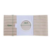 Medical Elastic Ostomy Hernia Belt for Colostomy Patients to Prevent Parastomal Hernia Stoma Opening,12cm,M