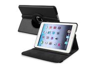 YarMonth - Lichee Pattern Case 360 Degrees Rotating Stand Leather Case for New Apple iPad Mini 7.85 inch / the iPad Mini 7 Inch / built-in Stand for Apple iPad Mini 7.85 inch Latest Generation 4G(Black)