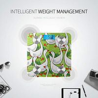Beautiful Swan Cartoon Smart Weight Digital Scale Smart Body Scale Best Weight Scale Tracks 8 Key Compositions Analyzer Sync with Fitness Apps 400 Lbs