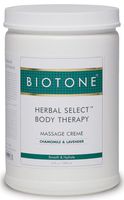 Biotone Herbal Select Body Therapy Massage Creme, 64 Ounce