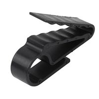 Cigar Holder Clip for Golfers, Golf Carts, Boaters (Black)