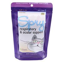 In Clover Spry Daily Respiratory and Ocular Support Soft Chews for Cats, with L-Lysine, Superfoods, and Prebiotics for a Strong Immune System, 10.5 oz. (300 Count)