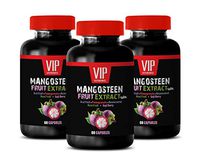 Immunity antioxidant - Mangosteen Fruit Extract with ACAI Fruit, Pomegranate, RESVERATROL, NONI Fruit, Goji Berry - Trans-resveratrol Capsules - 3 Bottles 180 Capsules