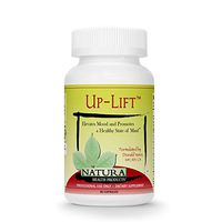 Natura Health Products - Up-Lift - Elevates Mood and Promotes a Healthy State of Mind - 90 Capsules. Reformulation.