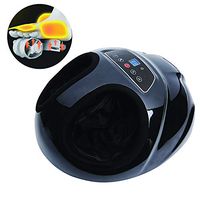 DNNAL Shiatsu Foot Massager Household Fully Automatic Deep Kneading Massage Machine for Plantar Fasciitis,Black