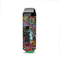 MightySkins Compatible with Smok RPM40 - Acid Trippy | Protective, Durable, and Unique Vinyl Decal Wrap Cover | Easy to Apply, Remove, and Change Styles | Made in The USA