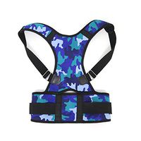 LKXHarleya Adjustable Comfort Back Support Belt Posture Corrector Brace