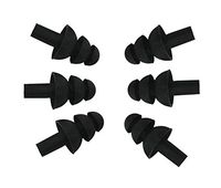 5Pairs Wireless Ear Plugs with Storage Case Soft Flexible Silicone Anti-Noise Waterproof Earplugs Swimmer Swimwear Swimmig Ear Protector for Adults Children Sleeping Swim (Black)