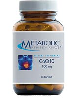 Metabolic Maintenance CoQ10 Capsules - 100 Milligrams Optimal Absorption, Energy + Cardiovascular Support (60 Capsules)