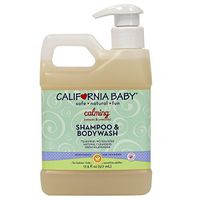 California Baby Calm Shampoo and Body Wash - Hair, Face, and Body | Gentle, Fragrance Free, Allergy Tested | Dry, Sensitive Skin 17 Ounces