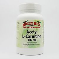 Holly Hill Health Foods, Acetyl L-Carnitine 500 MG, 60 Vegetarian Capsules