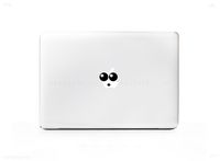 Big Scared Eyes Sticker Decal For MacBook Pro