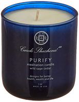Carole Shashona Blue Purify Spirit and Style Meditation Candle