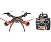 World Tech Toys Wraith Spy Drone Picture/Video Hi-Def 1080p Camera RC Drone, Black