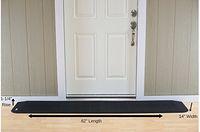 EZEdge Transition Threshold Ramp For a Door Sill, 1¼" Rise, 1¼" x 14" x 82"