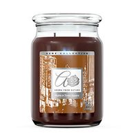 Aroma From Nature Nights in Time Square 20 oz Home Collection Scented Candle - 1 Pack - Aromatherapy Candles - Home Fragrance - Apothecary Glass With Double Wick