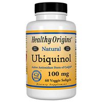 Ubiquinol 100mg Soy Free Non-GMO (Vegetarian, Gluten Free), 60 Veggie Gels
